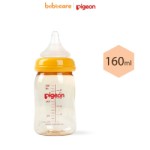 Pigeon (1080)-Bình Sữa Pigeon Nhựa PPSU Cổ Rộng 160ml (Từ 0 - 3 Tháng)